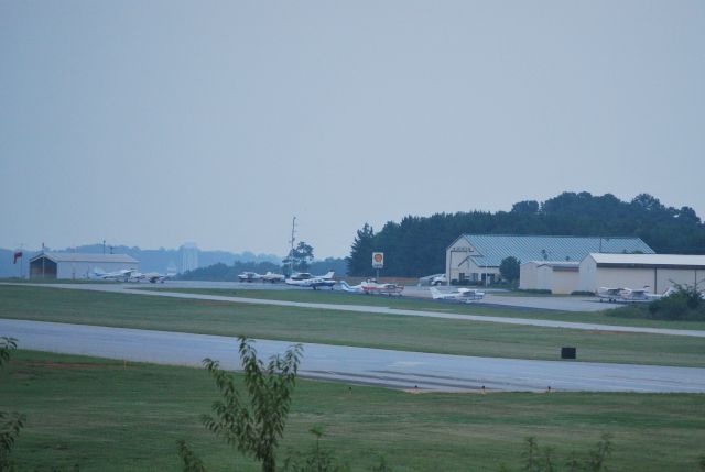 KCEU — - View of the airfield near Runway 7 - 8/3/10