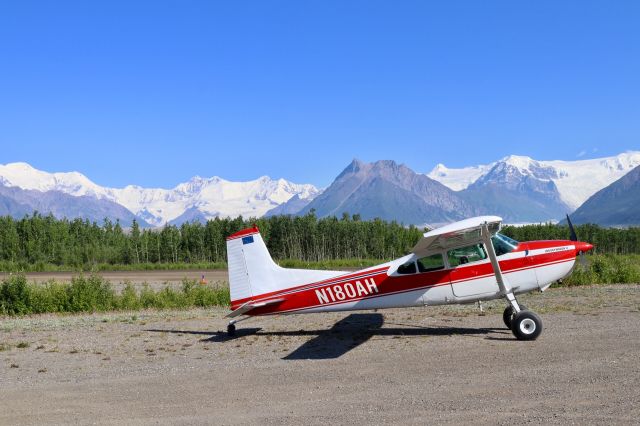 Cessna Skywagon 180 (N180AH) - Mc Carthy, Alaska