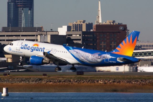 Airbus A320 (N271NV) - 'Winter the Dolphin' arriving on 11/07/21. 