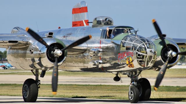 North American TB-25 Mitchell (N9079Z) - “Panchito”. Warbirds portion of the Friday afternoon airshow. br /br /7/28/23