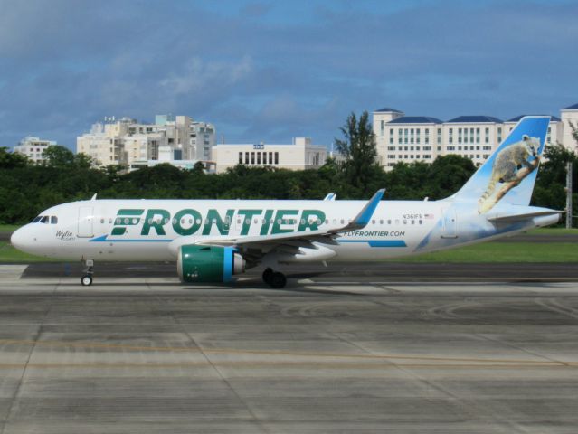 Airbus A320neo (N361FR)