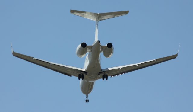 Gulfstream Aerospace Gulfstream IV — - Passing Over downtown San Jose, Ca, On Final to KSJC