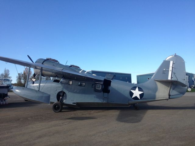 N703 — - Getting the Goose ready to go flying on a summer day July 2016