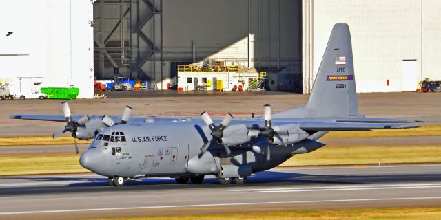 Lockheed C-130 Hercules — - The 934th Airlift Wing, known as the Flying Vikings taking off on 31-L from MSP Minneapolis International. The mission they have is to cargo and airdrop or deliver cargo or people with the added task of medical evacuation of patients.