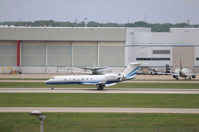 Gulfstream Aerospace Gulfstream V (N623MS) - LVS Corporation gulfstream G550.