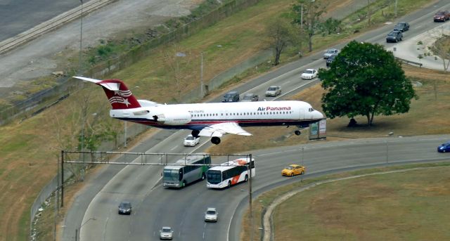 HP-1764PST — - On short final for Rwy 01.