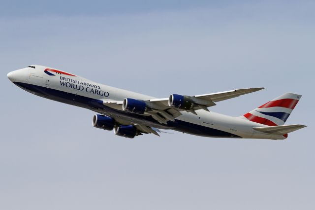 BOEING 747-8 (G-GSSE) - "BA World Cargo" livery