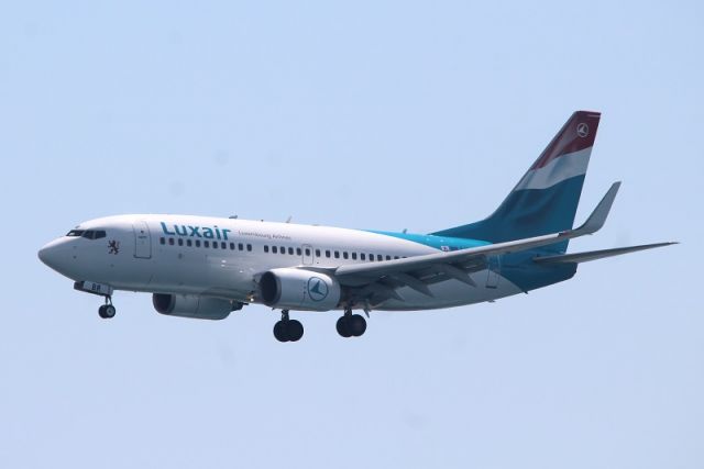 Boeing 737-700 (LX-LBR) - 16 aout 2019