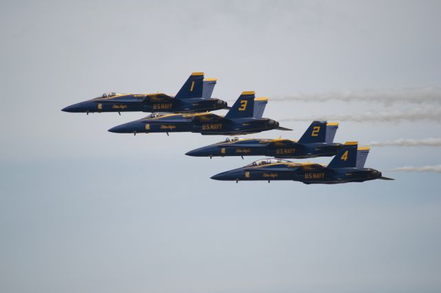 — — - Blue Angels at Marine Corps Air Station (MCAS) Beaufort Air Show, 29 April 2017