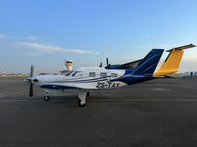 Piper Malibu Meridian (ZS-TAY) - on a ferry flight from South Africa to Germany. 05-APR-2022