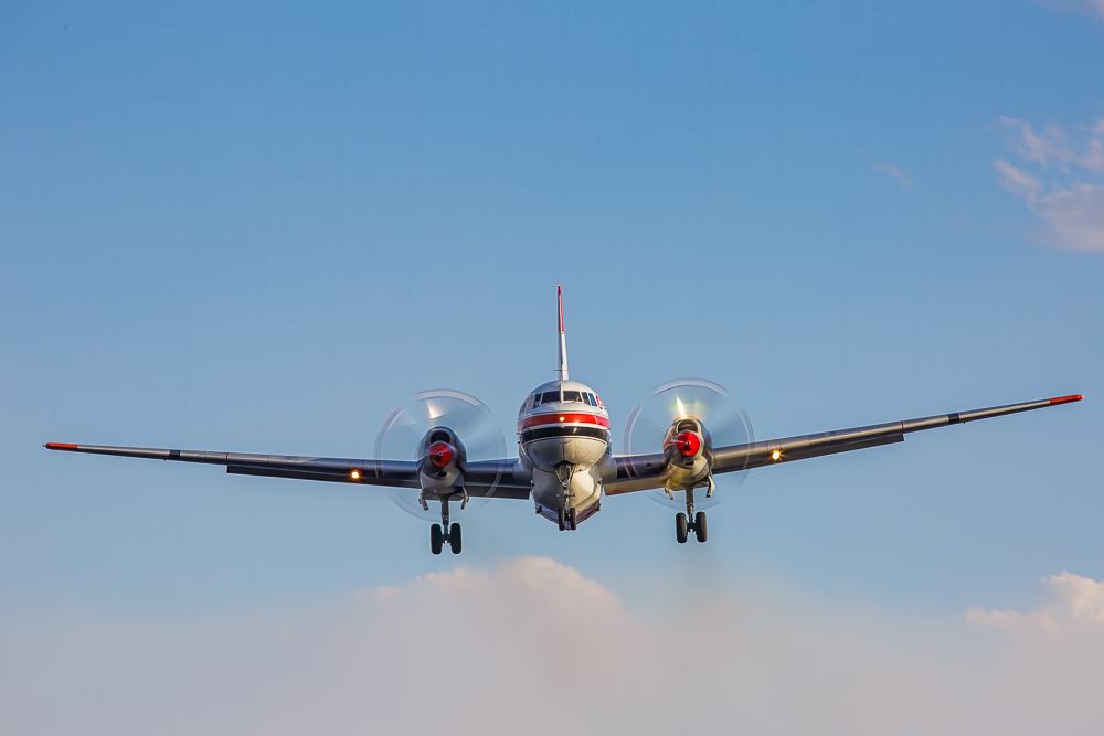 C-FFKF — - Convair CV580 on short final.