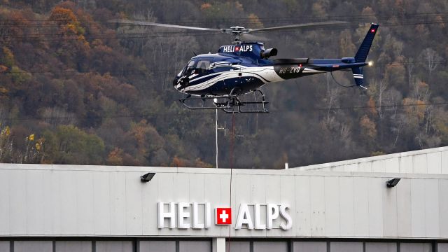 Eurocopter AS-350 AStar (HB-ZVO) - 2019 Airbus Helicopters H125 (AS350 B3e) HELI-ALPS, Sion, Switzerland, Nov 27, 2023