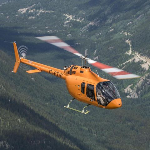 Sikorsky Sea King (C-FTVI) - Bell 505 Flight Test Vehicle 1