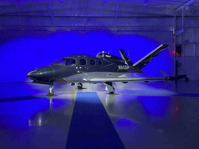 Cirrus Vision SF50 (N90DP) - Photo taken on delivery day at Cirrus Aircraft