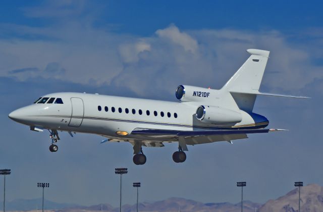 Dassault Falcon 900 (N121DF) - N121DF 2002 Dassault Aviation FALCON 900EX C/N 113<br><br>McCarran International Airport (KLAS)<br><br>Las Vegas, Nevada<br><br>TDelCoro<br><br>October 24, 2013