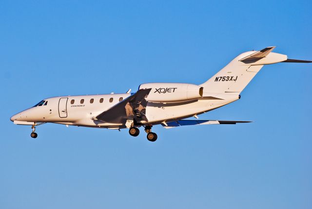 Cessna Citation X (N753XJ) - N753XJ Cessna Citation X  - Las Vegas - McCarran International (LAS / KLAS) USA - Nevada, March 8, 2012 Photo: Tomás Del Coro