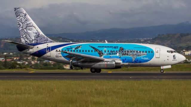 Boeing 737-200 (HR-MRZ) - NICE LIVERY