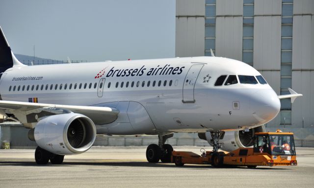 Airbus A319 (OO-SSF) - Brussels Airlines Airbus A319-111 OO-SSF in Napoles Capodichino