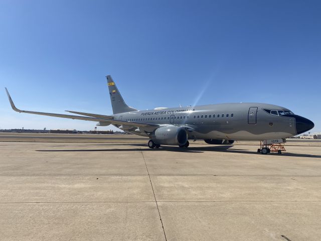 Boeing 737-700 (FAC1219) - First of three aircraft delivered by AAR Government Services