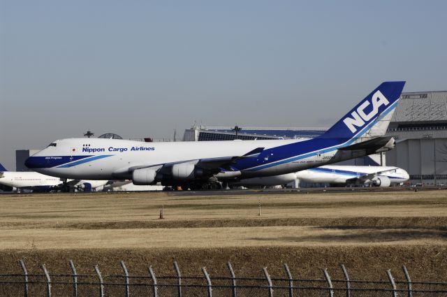 Boeing 747-400 (JA05KZ) - Departure at Narita Intl Airport Rwy34L on 2012/12/11