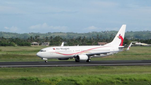 Boeing 737-800 (P2-PXC) - PX085 08:25 21 Jan, 2013