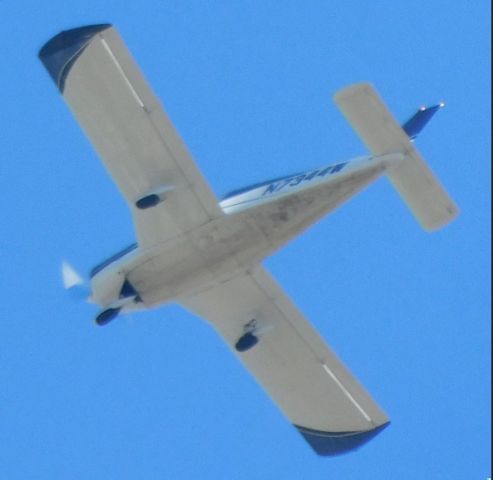 Piper Cherokee (N7344W) - N7344W over Corvallis, Oregon 04 August 2018.