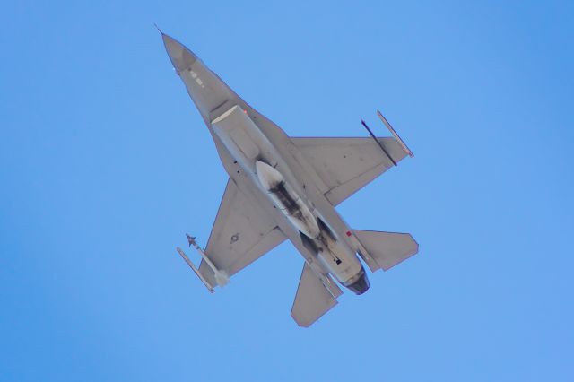 Lockheed F-16 Fighting Falcon — - Captured on 02/07/2015 while standing on Million Airs ramp at Tuscon.