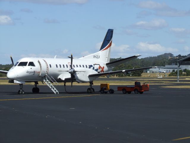 Saab 340 (VH-ZLX) - Regional Express SAAB 340B VH-ZLX (cn 257). Wynyard Airport Tasmania Australia. 31 January 2019. Unedited photo, accidental upload.