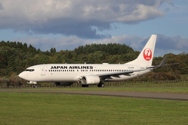 Boeing 737-800 (JA324J) - October 7th 2020:HKD-HND.