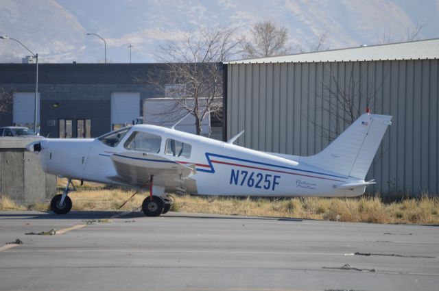 Piper Cherokee (N7625F) - Parked on the ramp at KSPK/SPK after my instructor and I went flying in it.