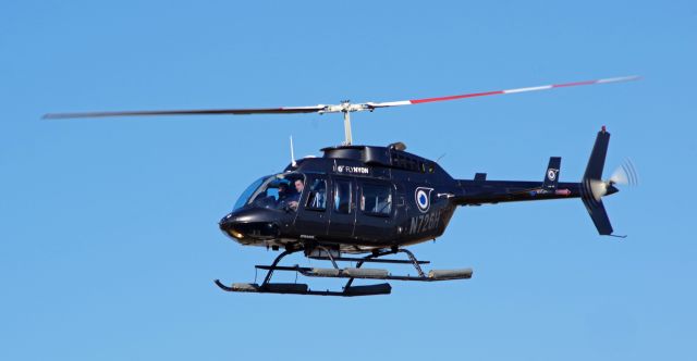 Bell JetRanger (N726H) - LINDEN AIRPORT-LINDEN, NEW JERSEY, USA-FEBRUARY 08, 2023: A sightseeing helicopter operated by FlyNYON is seen by RF shortly after taking off at approximately 1427 hours.