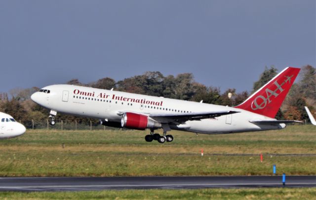 BOEING 767-200 (N225AX) - omni b767-224er n225ax dep shannon 10/10/20.