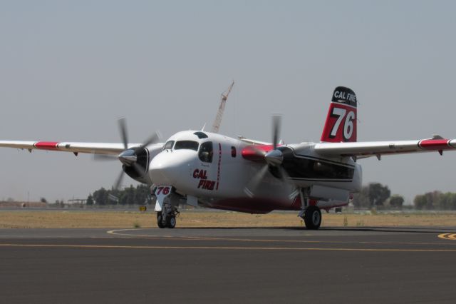 MARSH Turbo Tracker (N436DF) - Porterville's T76 taxiing to the base.