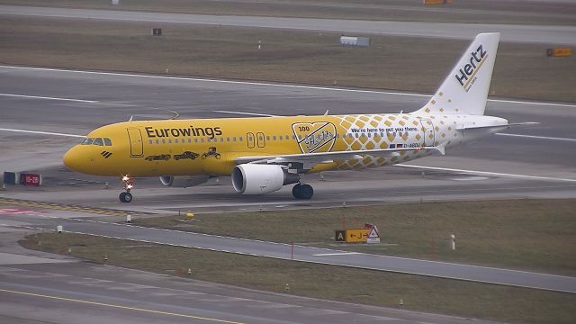 Airbus A320 (D-ABDU) - Hertz livery