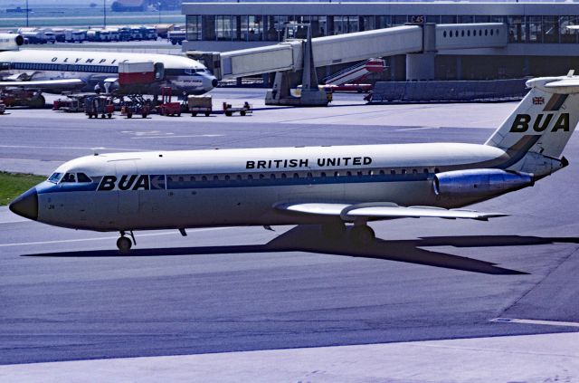 British Aerospace BAC-111 One-Eleven (G-ASJH) - July 1969 at Amsterdam