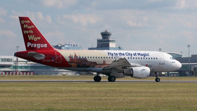 Airbus A319 (OK-NEP)