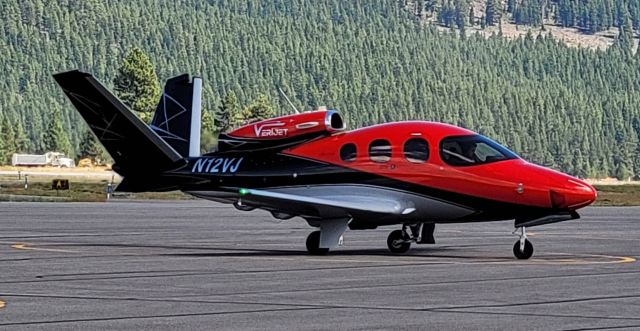 Cirrus Vision SF50 (N12VJ) - Ready to taxi takeoff