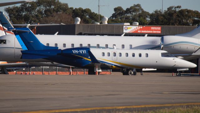 Learjet 45 (VH-VVI)