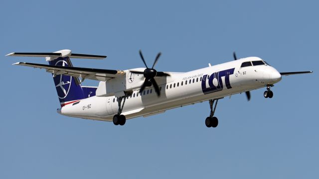 de Havilland Dash 8-400 (OY-YBZ) - Photo taken onJune 17, 2021