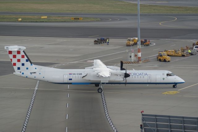 de Havilland Dash 8-400 (9A-CQB) - Croatia Airlines Dash-8-402 cn4211 23unji 2018 lsd from Goal