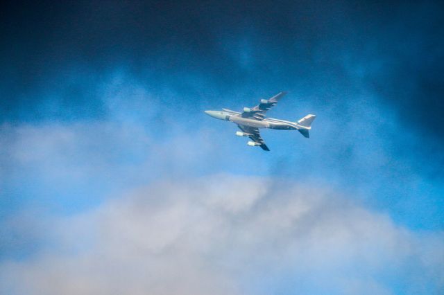 Boeing 747-200 (N29000) - President Obama leaving after visit in Boise Idaho