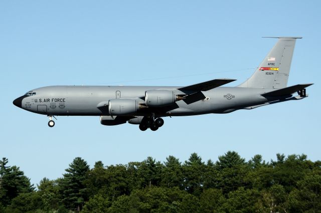 61-0324 — - U.S.A.F.  KC-135R Stratotanker - Reach 232 Heavy, arriving on 34. From the 452nd Air Mobility Wing, March Air Reserve Base, Riverside County, CA