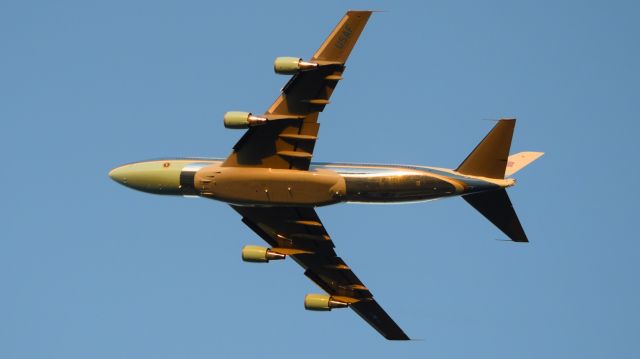 Boeing 747-200 (N28000) - POTUS Sunset departure from Selfridge ANG Base, Michigan on April 29, 2025