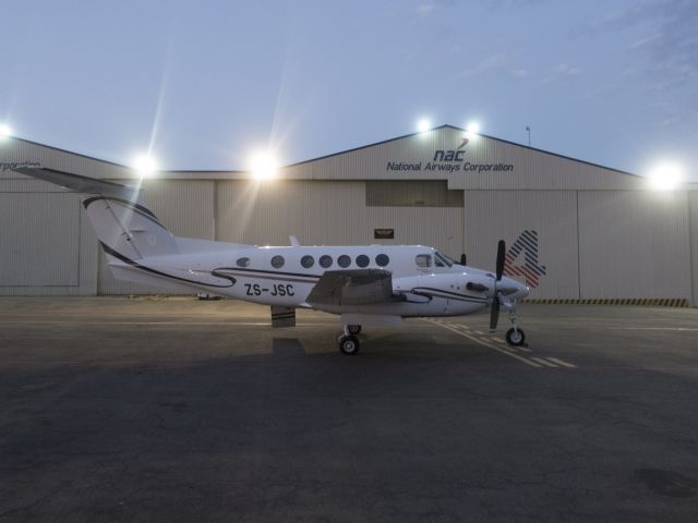 Beechcraft Super King Air 200 (ZS-JSC) - 2 AUG 2017.