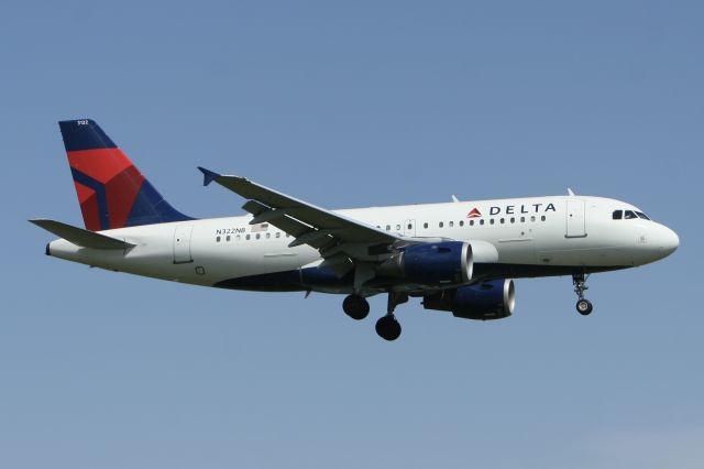 Airbus A319 (N322NB) - April 1, 2023 - DAL2436 from Minneapolis 