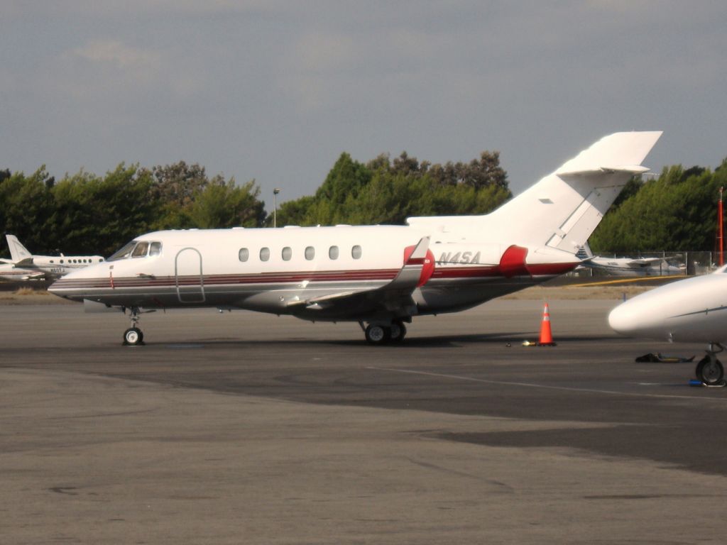 Hawker 800 (N4SA) - Parked at Santa Ana