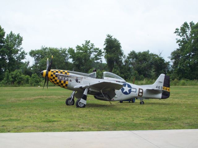 North American P-51 Mustang (46-3684) - Yet another "WW II in color" series.