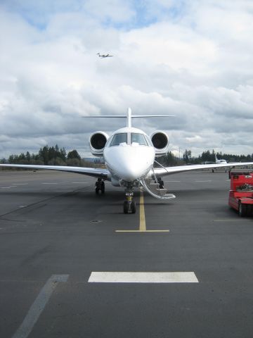 Cessna Citation X (N779XJ) - XOjet arriving at Hillsboro avaition