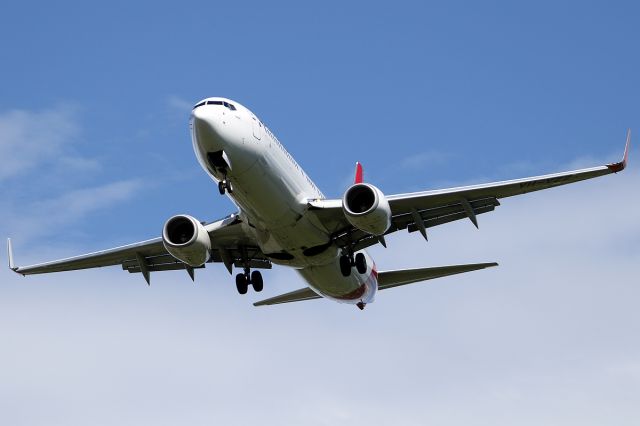 Boeing 737-800 (VH-VZZ) - on 31 March 2018 