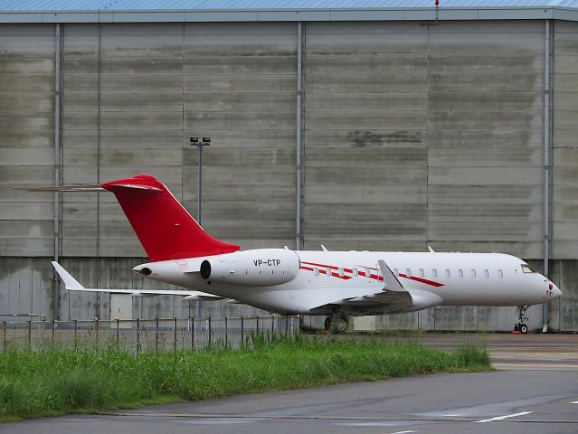 Bombardier Global Express (VP-CTP) - I took this picture on Sep 22, 2018.